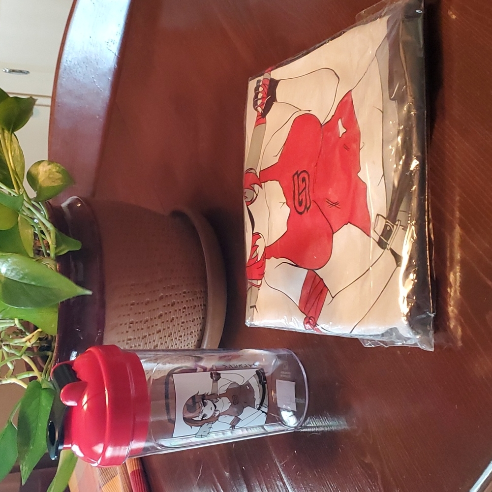 Waifu Zombie Slayer Gamersupps Gg Waifu Cup Shaker & Matching Shirt Size X-Large